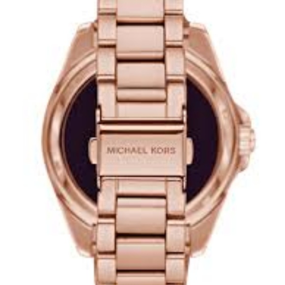 Michael Kors Unisex Rose Gold Smart Watch MKT5004 - Picture 3 of 4